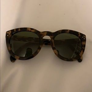 CELINE SUNGLASSES PRETTY TORTOISE